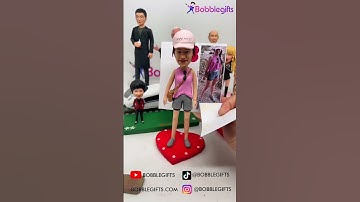 This custom bobblehead is sooo cute!!#bobbleheads #personalizedgifts #dadsbelike #shorts #funny