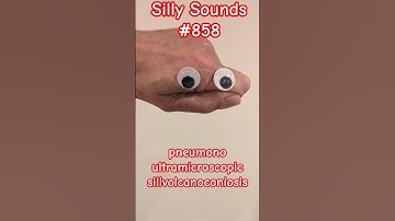 Silly Sounds #858: pneumonoultramicroscopicsilivolcanoconiosis requested by @Somec00lkidGuy234