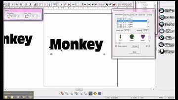 Winpcsign basics on how to outline and fill a font