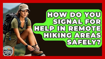 How Do You Signal For Help In Remote Hiking Areas Safely? - The Hiker