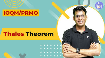L11 | IOQM PRMO | Thales Theorem | Prashant Jain
