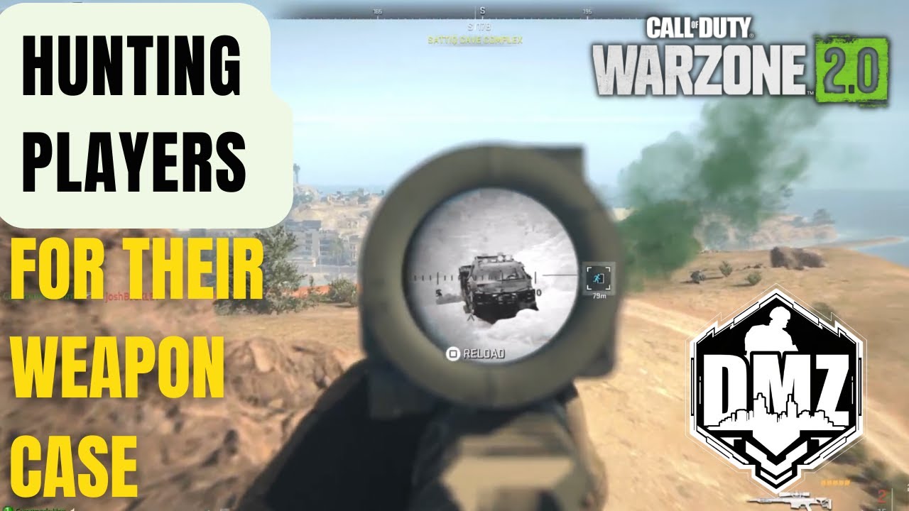 Hunting Players for their Weapon Case DMZ Solo - YouTube