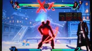 UMvC3 Hawkeye X-Factor Lv.2 Gimlet Confirm Combos