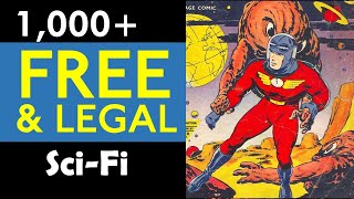 FREE and LEGAL Science Fiction COMICS Great For Commercial Use Print on Demand Etsy Shopify