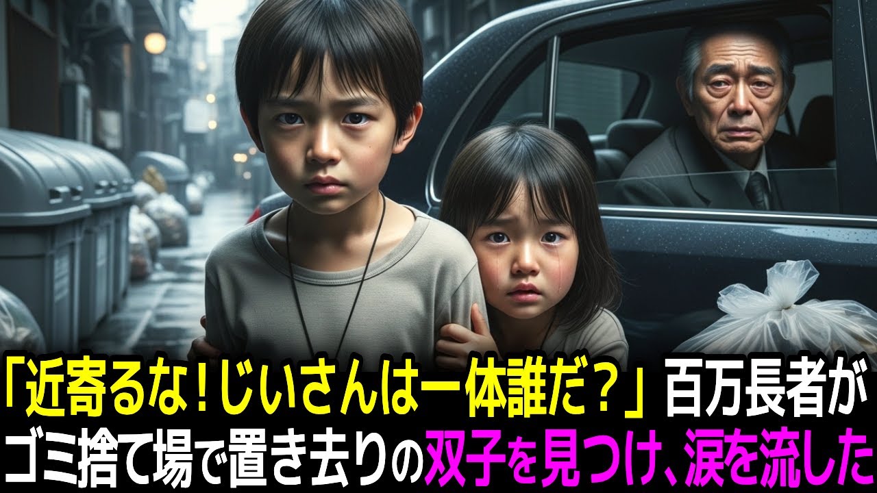 「近寄るな！じいさんは一体誰だ？」百万長者がゴミ捨て場で置き去りの双子を見つけ、涙を流した｜人生ドラマ｜オーディオブック