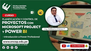 CURSO:PLANIFICACIÓN Y CONTROL DE PROYECTOS CON MICROSOFT Y POWER BI - INTRODUCCIÓN  2025