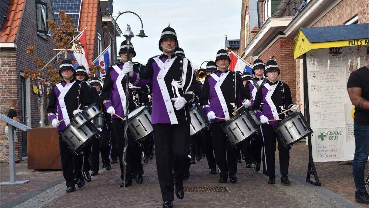 Optocht dorpsfeest Berlikum 2025 / DSG Waadhoeke 