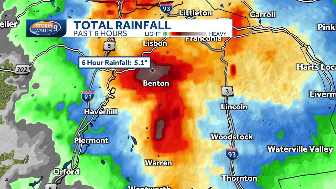 Flash flood warning in Grafton County has expired; some towns saw 4-5 ...