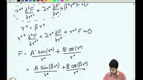 Mod-04 Lec-24 Unidirectional Transport Spherical Coordinates - II Seperation of Variables