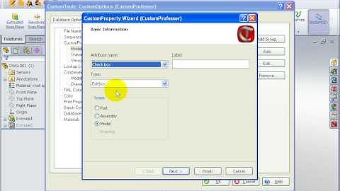 CustomTools - Tutorial CustomProperties - 14 Creating a checkbox