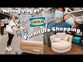 MOVING VLOG #1 | Furniture Shopping, Ikea Trip & Sneak Peek!