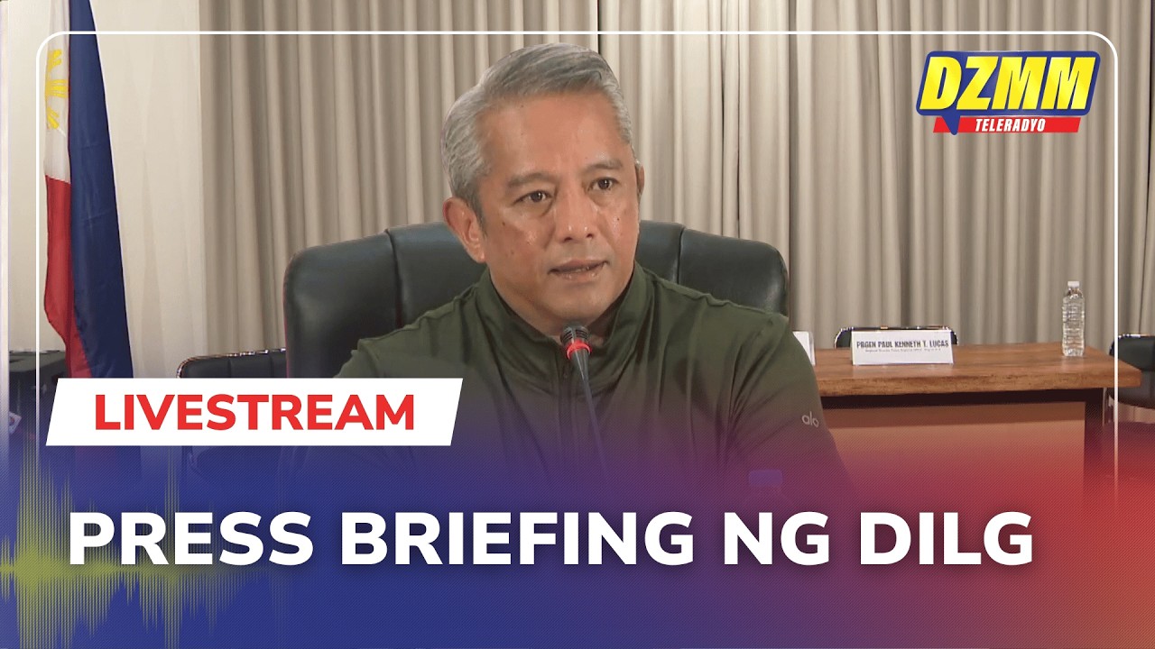 LIVE: DILG holds press briefing | DZMM Teleradyo (06 March 2026)