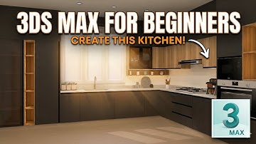 3ds max tutorial for beginners. Part 1 #3dsmax #kitchen #kitchendesign 