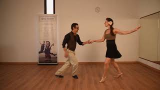 Lindy Hop Vocabulário • Swing Outs with Kick Ball Change or Scissor Kicks