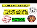 LORD OF THE FLIES – Complete Revision | Plot, Characters, Themes, MCQs I LT Fiction