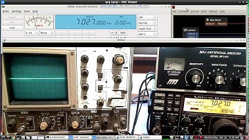 Homebrew a HAM RADIO REMOTE RIG interface with free software - Transmit demo