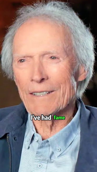 At 94 Clint Eastwood used to make $90 million a year Now he can't pull of out $12!
