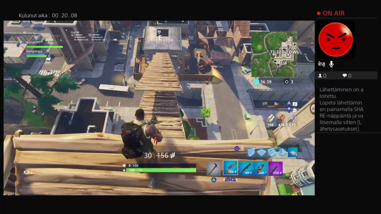 Fortnite suomi  striimi