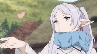 Chuu ~~ | Frieren's flying kiss