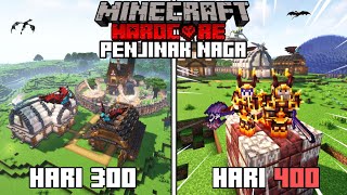 400 HARI DI MINECRAFT HARDCORE PENJINAK NAGA