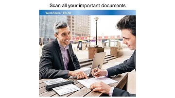 Epson WorkForce ES 50 Portable Sheet Fed Document Scanner for PC and Mac