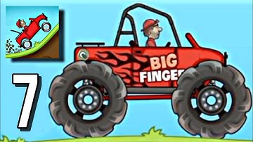 Hill Climb Racing - Gameplay walkthrough part 7 - Big Finger (iOS, Android)