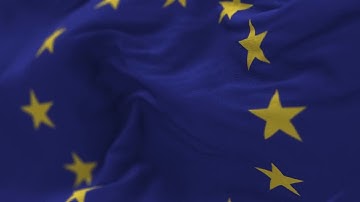 Europe Union Flag Motion Graphics