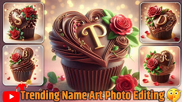3D Name Art Ai Photo Editing || Instagram Trending Video Editing || Free Viral AI Photo Generator ||