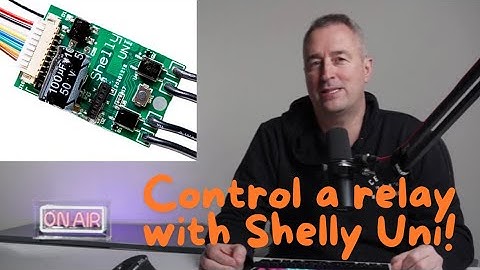 How to Control a Relay with a Shelly Uni!