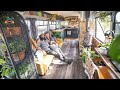 Bohemian Maxforce Shuttle Bus Tiny House Tour - One Of A Kind Design