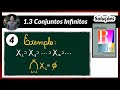 Análise Real | Soluções - 1.3.4 [Conjuntos infinitos com interseção vazia] - Conjuntos Infinitos