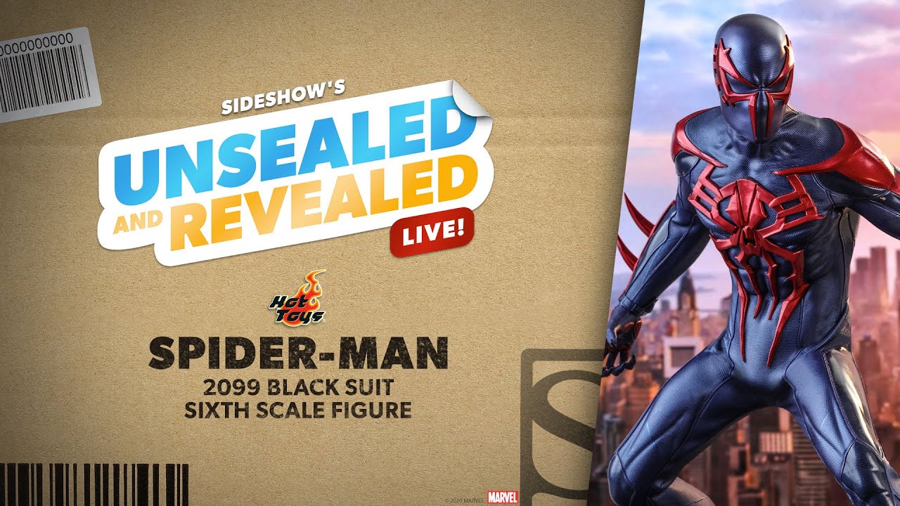 Spider-Man 2099 Black Suit by Hot Toys | Unsealed and Revealed