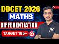 DDCET 2026 🔥 MATHS DIFFERENTIATION 🔥 ENG/GUJ MEDIUM 🔥 MIMP MCQ 🔥 TARGET 195+ 🔥 AKASHSIR
