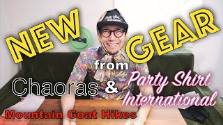 I Got The New Gear 2026 Part 2　かわいい国産てぬぐいたぶん日本初紹介のアウトドアシャツブランド Party Shirt International Chaoras