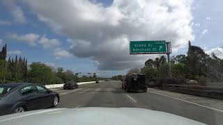 Driving from Fairfield to Vacaville, California