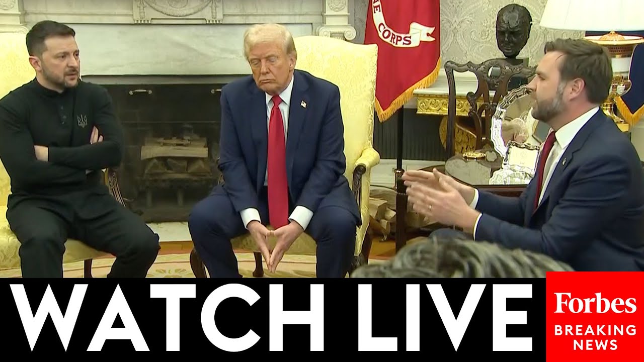 WATCH LIVE: President Trump Meets With Ukrainian President Zelensky At The White House