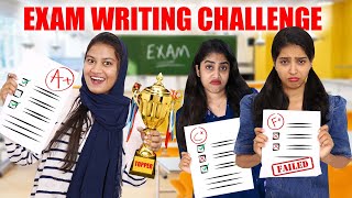 EXAM WRITING CHALLENGE 🤩 | ഞങ്ങൾക്ക് ഇന്ന് EXAM 🔥 ആര് ജയിക്കും ? വാശിയേറിയ പരീക്ഷ | PULLOTHI