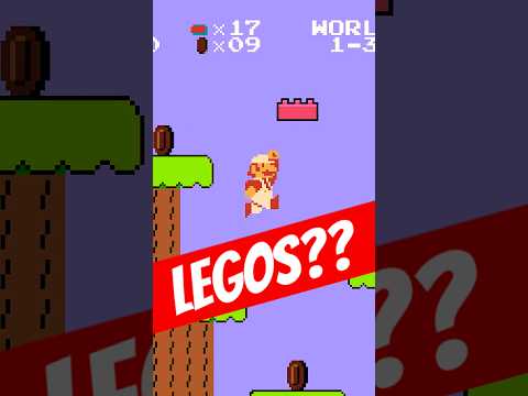 Secret LEGO BRICKS in Super Mario Bros. (NES)!!