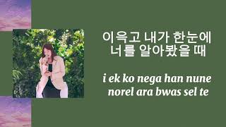(easy lyrics) Sung Si Kyung - Every Moment of You (cover by LeeZee 이지혜)