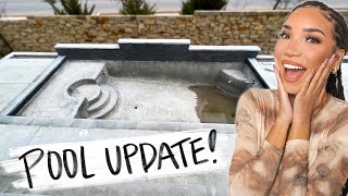 My Pool is Almost Done! | Home Decor Update