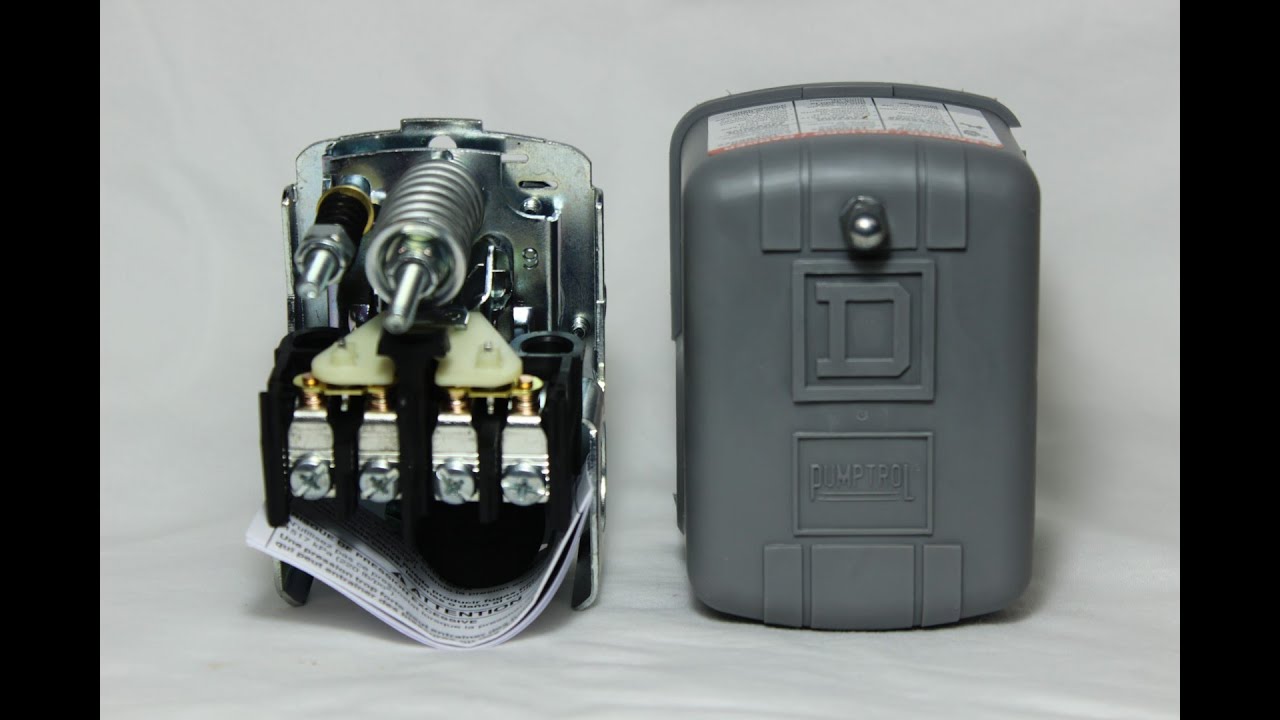 Easy Square D 40/60 Well Pump Pressure Switch Replacement - YouTube
