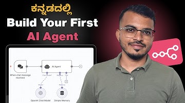 AI Agents Explained in Kannada | Build Your First Agent with n8n (No Coding)