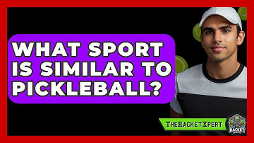 What Sport Is Similar To Pickleball? - The Racket Xpert