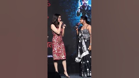 Thumbnail of Shraddha Kapoor SINGS Tamannaah Bhatia Stree 2 song 🔥 #shraddhakapoor #stree2 #tamannaahbhatia
