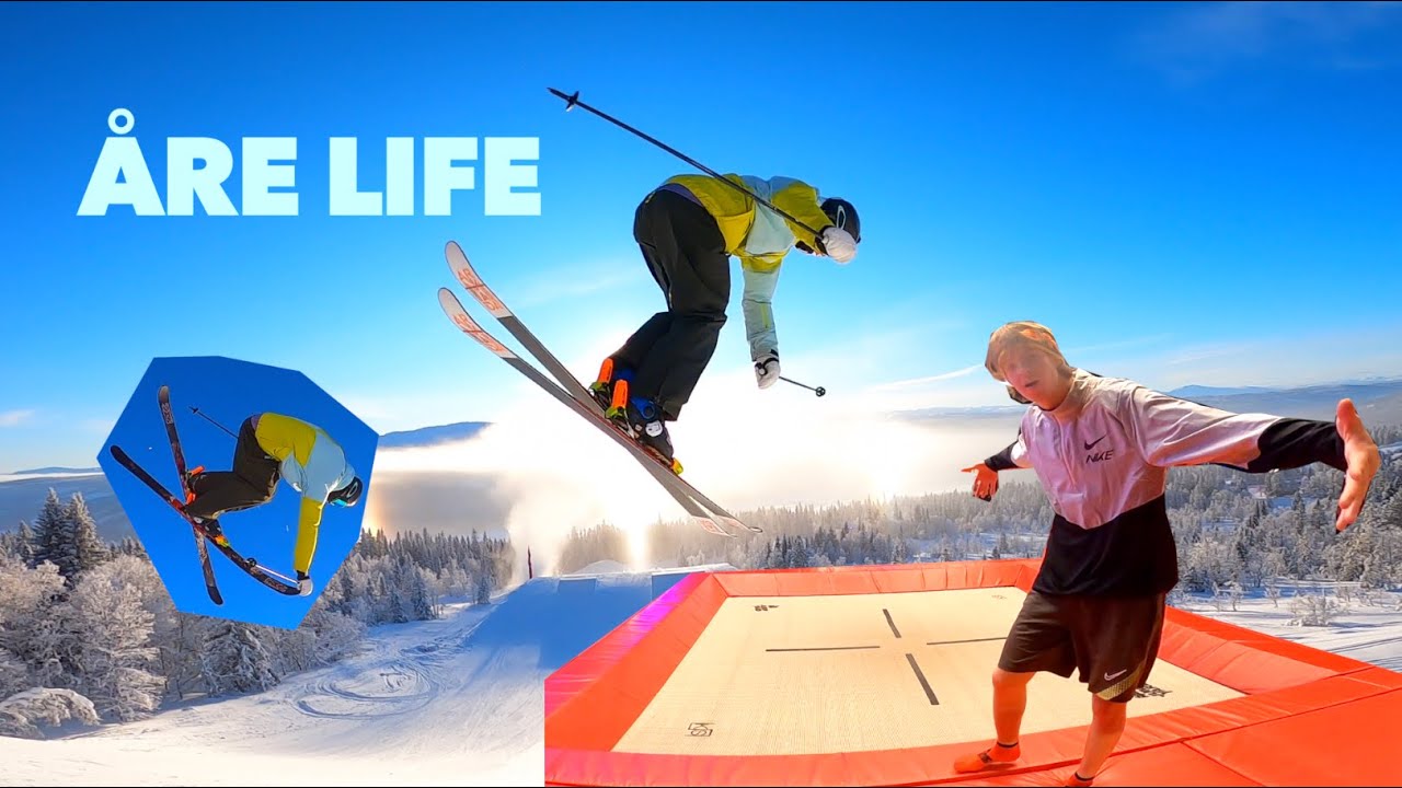 ÅRE LIFE - Shred og trampoline park !! VLOG 21