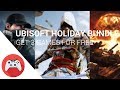 Get For Free Assasins Creed, Watch Dogs or World Conflict from the Ubisoft Holiday Bundle
