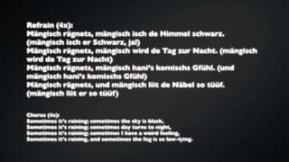 Bligg - Räge [HQ, Lyrics on Screen]