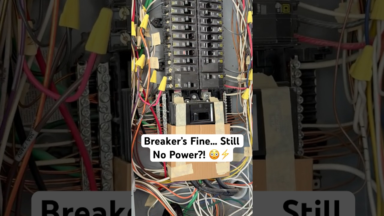 90 second Ride Along: No Power But Breaker Isn’t Tripped? Here’s What I Found…