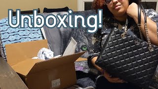 First Kate Spade Bag and Unboxing! [Natalia Tote] - YouTube