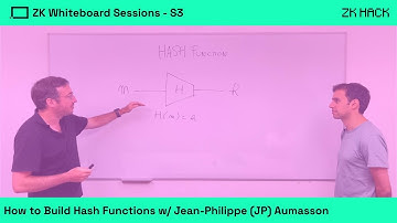 ZK Whiteboard Sessions - S3M1: How to Build Hash Functions, with Jean-Philippe (JP) Aumasson